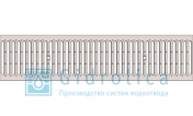 Решетка водоприемная DN200 РВ -20.24.100 - штампованная стальная нержавеющая, класс А15