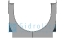 Лоток водоотводный Gidrolica Super DN300 ЛВ-30.38.29,6 - пластиковый, класс Е600