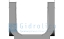 Лоток водоотводный Gidrolica®Standart Plus DN100 ЛВ-10.14,5.12 пластиковый, усиленный, класс C250
