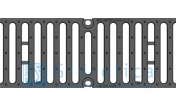Решётка чугунная щелевая DN150, 500/197/25, 18/170, класс D400