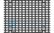 Решётка чугунная ячеистая DN300, 500/347/25, 25/14, класс Е600