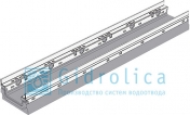 BGF-Z Мелкосидящий лоток бетонный DN100, с оцинкованной насадкой, h 100, без уклона
