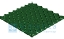 Решётка газонная 600х600х40 Gidrolica® Eco Pro РГ-60.60.4 пластиковая зелёная