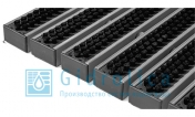 Придверные решётки Gidrolica® Step щётка 390×590