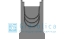 BGZ-S пескоуловитель DN200 500/340/500, верхняя часть, с чугунной насадкой