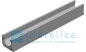 BGU Универсальный лоток бетонный DN100, ширина 140, без уклона, класс C250