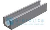 BGU Универсальный лоток бетонный DN150, №. 0, без уклона, класс C250