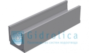 BGU Универсальный лоток бетонный DN200 H255  № 0 без уклона класс C250
