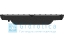 Решетка щелевая чугунная DN300, 500/427/35, SW2x18/230, класс F900 кН