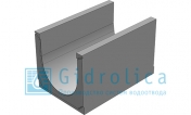 BGU-XL Универсальный лоток бетонный DN500, №. 35-0, без уклона, высота 625, класс C250