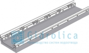 BGF-Z Мелкосидящий лоток бетонный DN150, с оцинкованной насадкой, h 100, без уклона