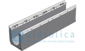 BGU-Z Универсальный лоток бетонный DN150, №. 10-0, с оцинкованной насадкой, без уклона