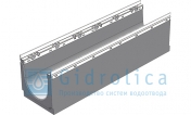 BGU-Z Универсальный лоток бетонный DN200, №. 0, с оцинкованной насадкой, без уклона