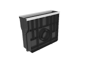 Пескоуловитель Gidrolica®Standart Plus DN100 ПУ-10.16.42 пластиковый (усиленный)