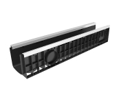 Лоток водоотводный Gidrolica®Standart Plus DN150 ЛВ-15.19,6.18,7 пластиковый, усиленный, класс C250