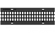 Решётка водоприёмная чугунная ячеистая DN100 РВЧЯ - RU13050 - 10 (C250) - 50х15,5х0,7 - 1,5/2,2, с пружинным крепежом