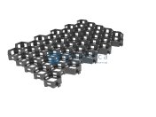 Решетка газонная Gidrolica Eco Light РГ-55.34.3,2 - пластиковая черная класс С250