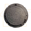 Люк круглый легкий Gidrostok Lk-750/576.60/30 полимерпесчаный А30
